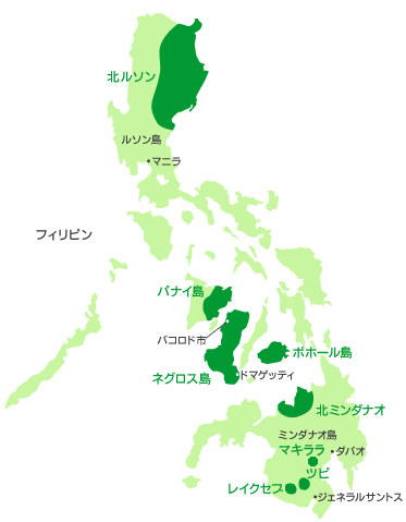 バランゴン産地地図